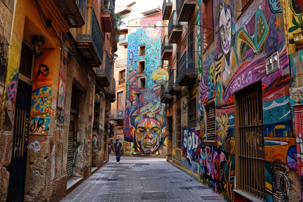 Street art à Barcelone : parcours découverte