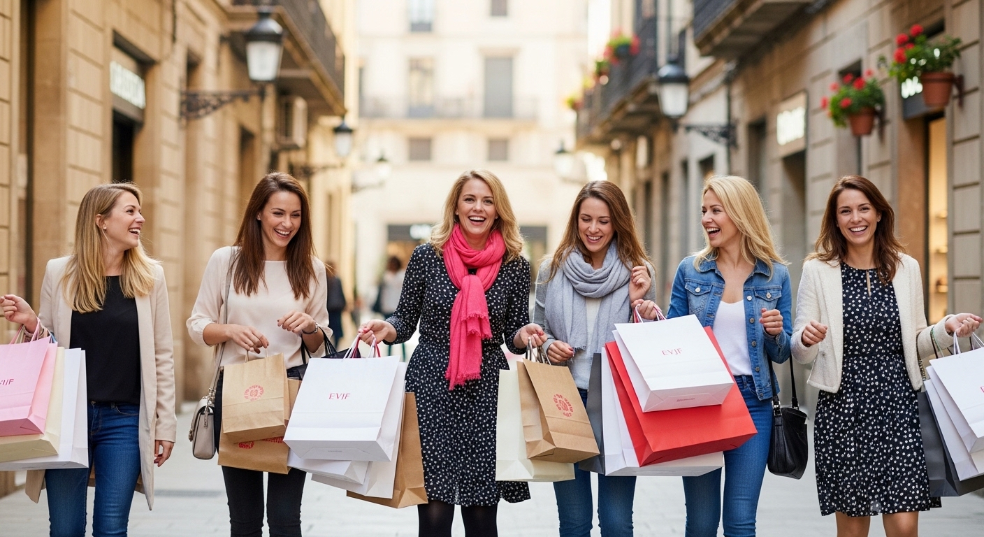 Où faire du shopping pendant un EVJF à Barcelone ?
