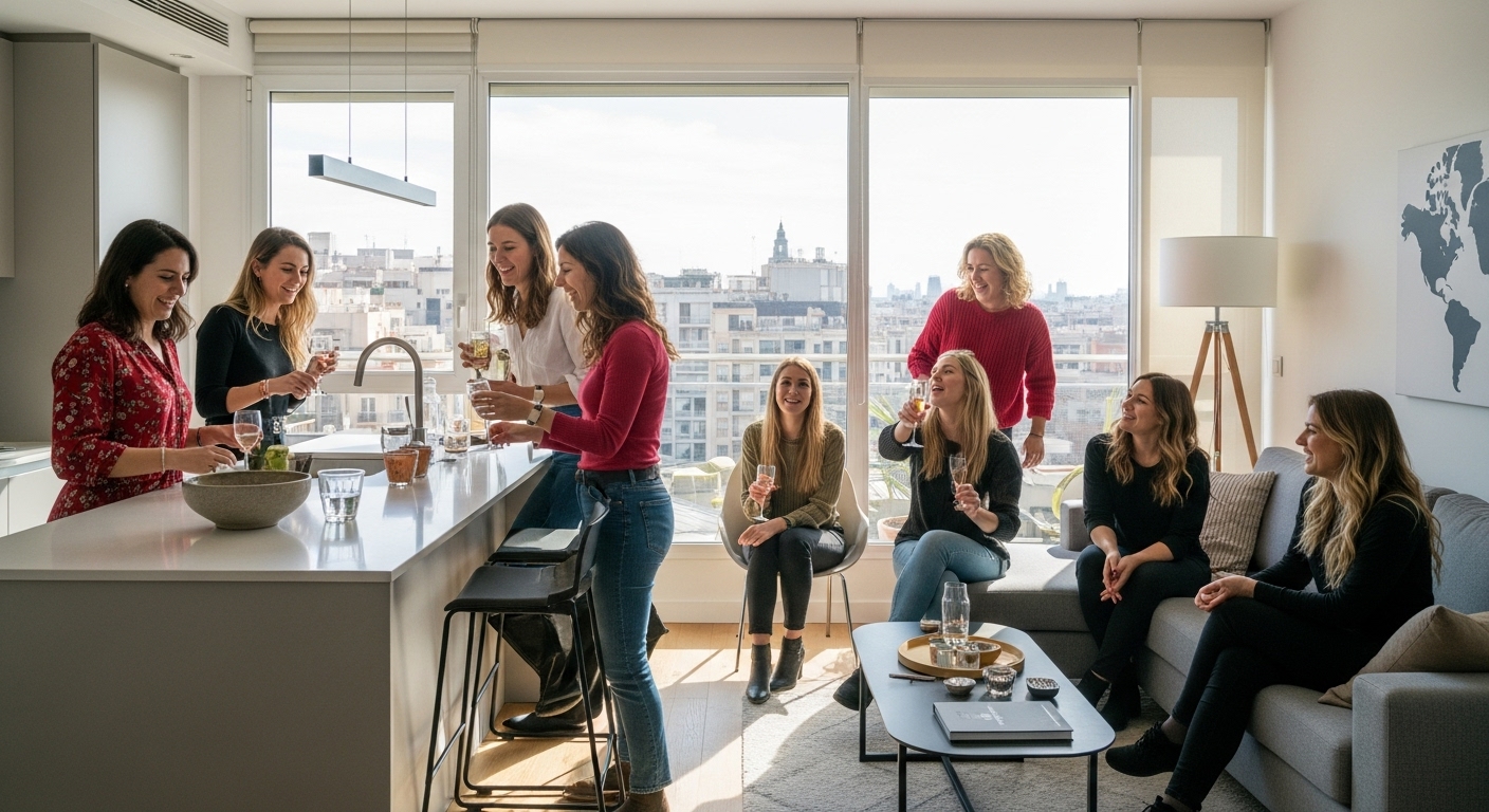 Tous les types de logement EVJF à Barcelone