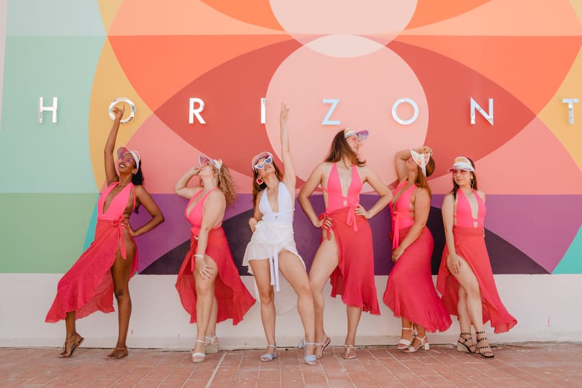 shooting photo evjf a Ibiza