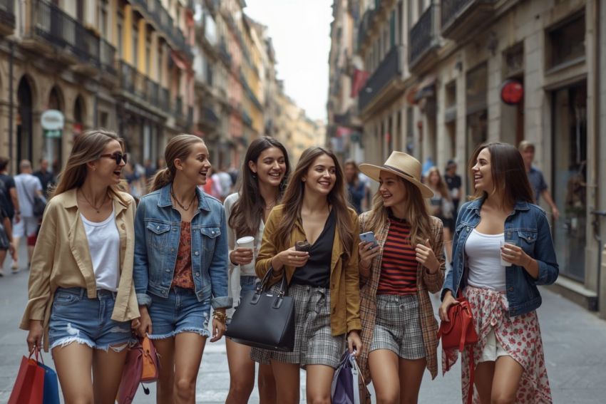 activite shopping evjf barcelone avec personal shopper