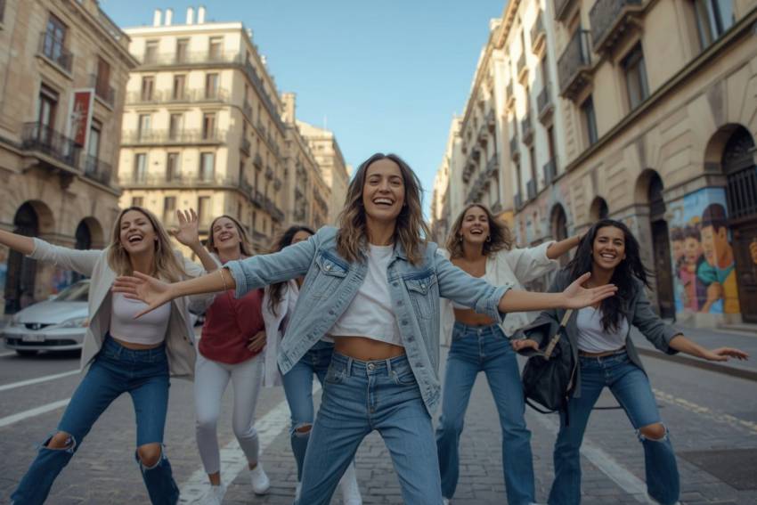 tournage de clip video evjf barcelone